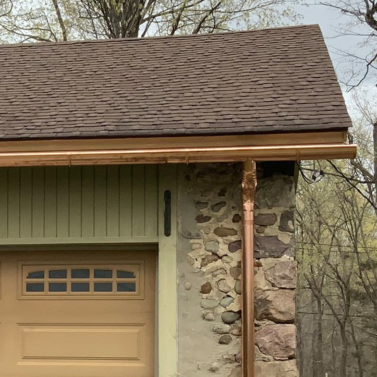 Copper Gutters
