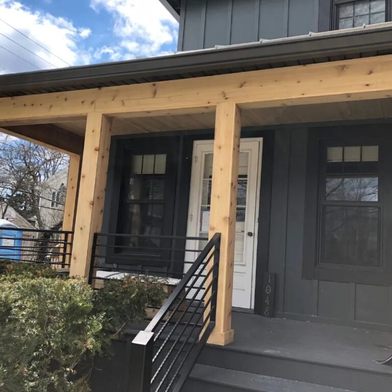 B&B James Hardie Siding installation in Birmingham MI