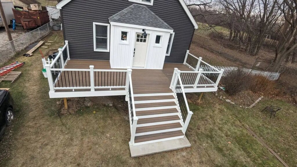 Deck replacement resurfacing