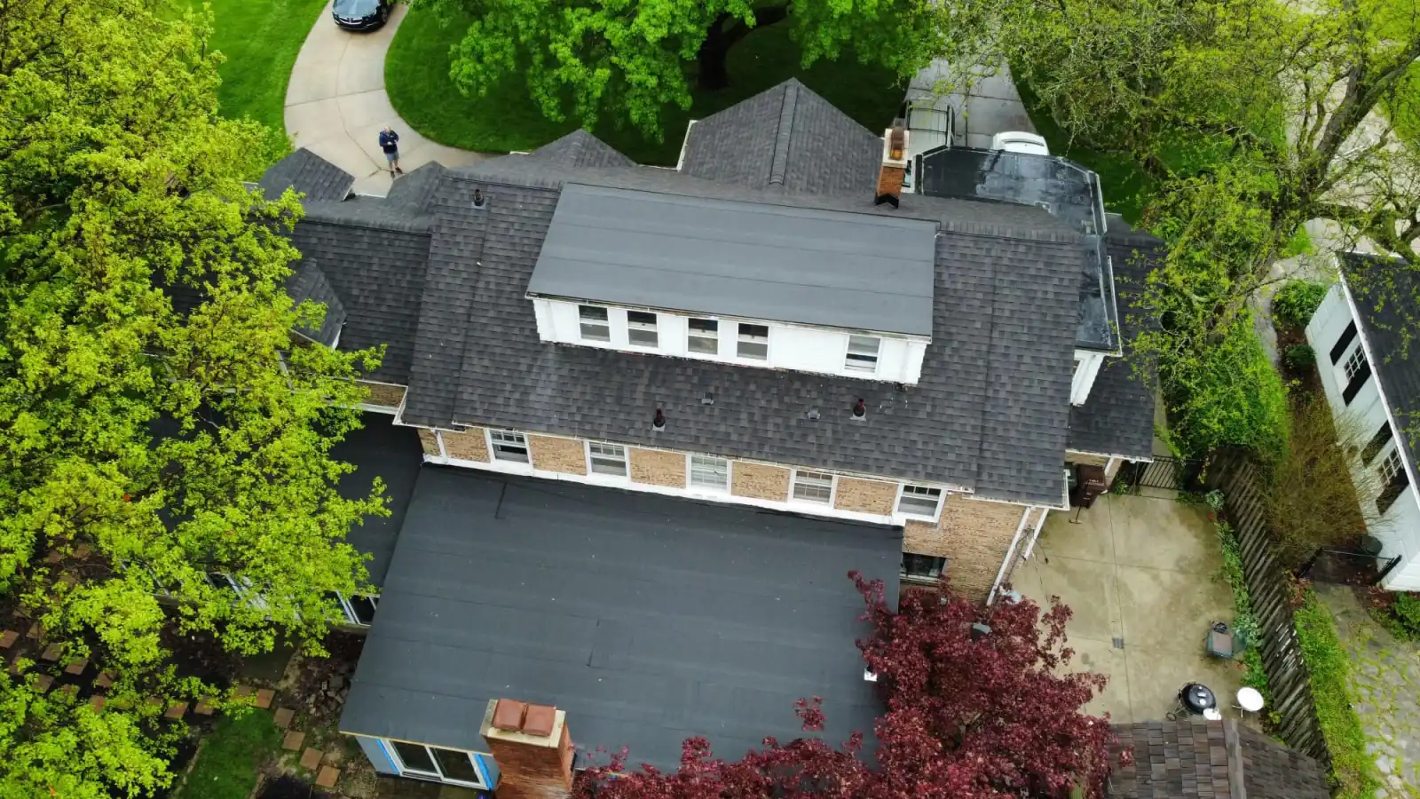 New certainteed roof black