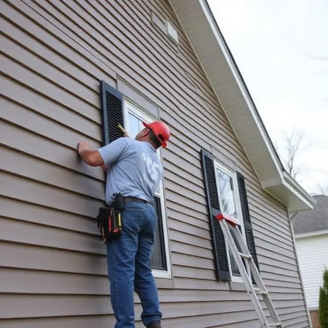 3G Home Exteriors siding crew working on a home exterior in Birmingham Michigan