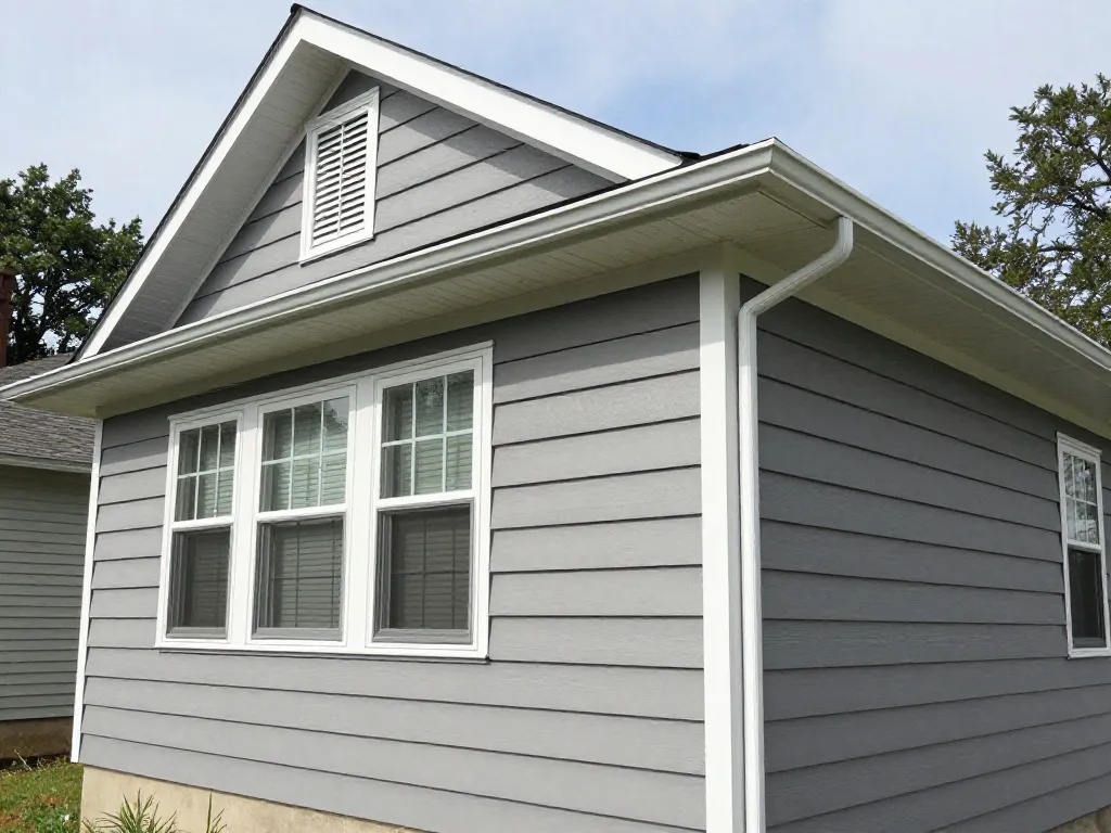 3G Home Exteriors siding crew working on a home exterior in Detroit Michigan