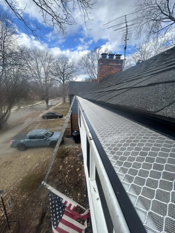 Gutter Guards & Leaf Protection in Sterling Heights, MI completed on a property in Sterling Heights MI by 3G Home Exteriors
