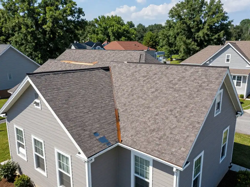 Complete roof replacement on residential home in Fraser MI