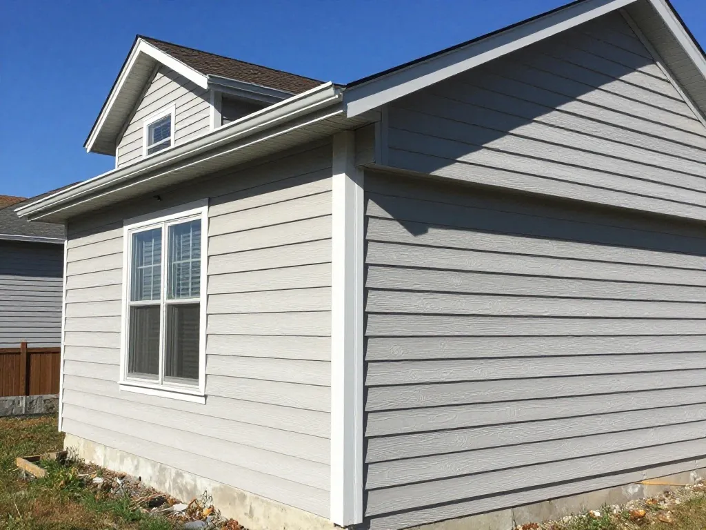 Hardie Board siding installation completed in Belleville Michigan
