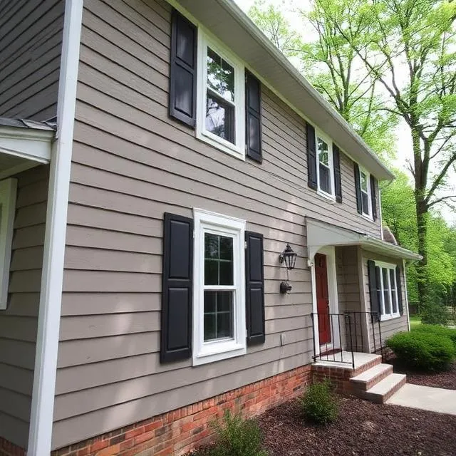 Hardie Board siding installation completed in Bloomfield Hills Michigan