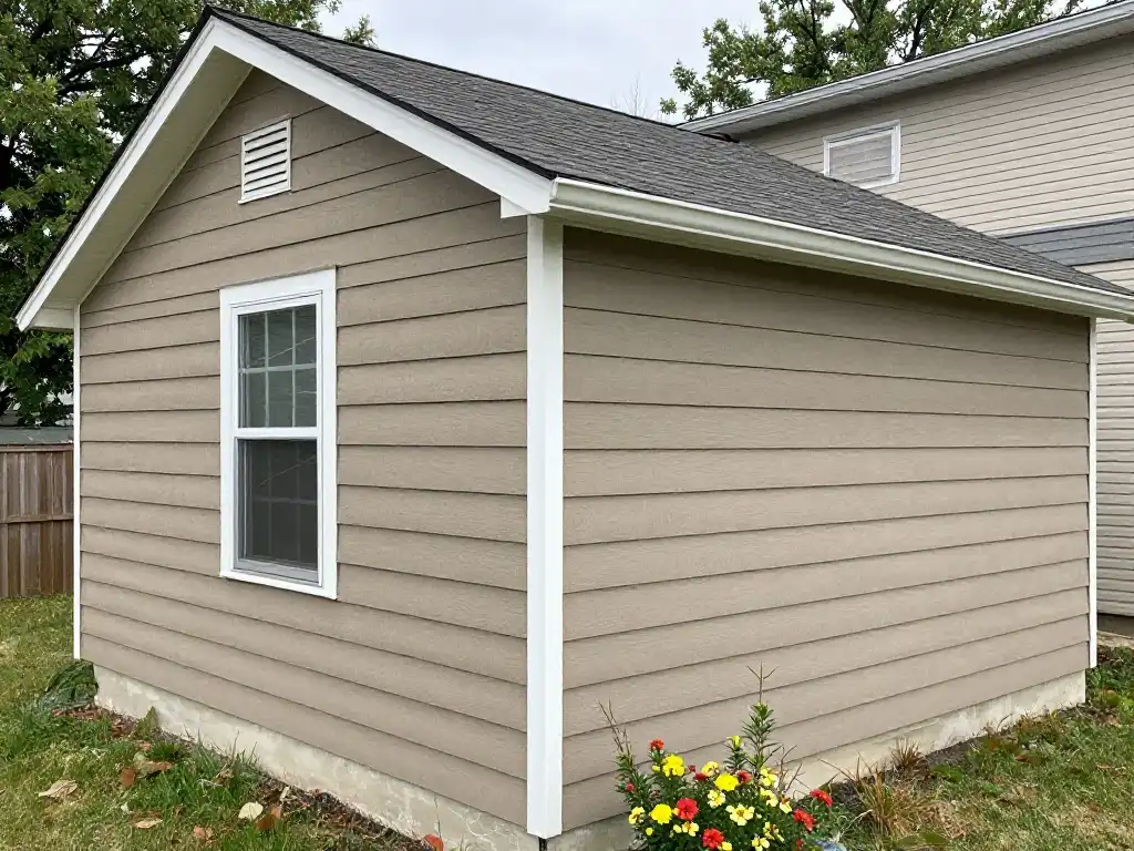 Hardie Board siding installation completed in Trenton Michigan
