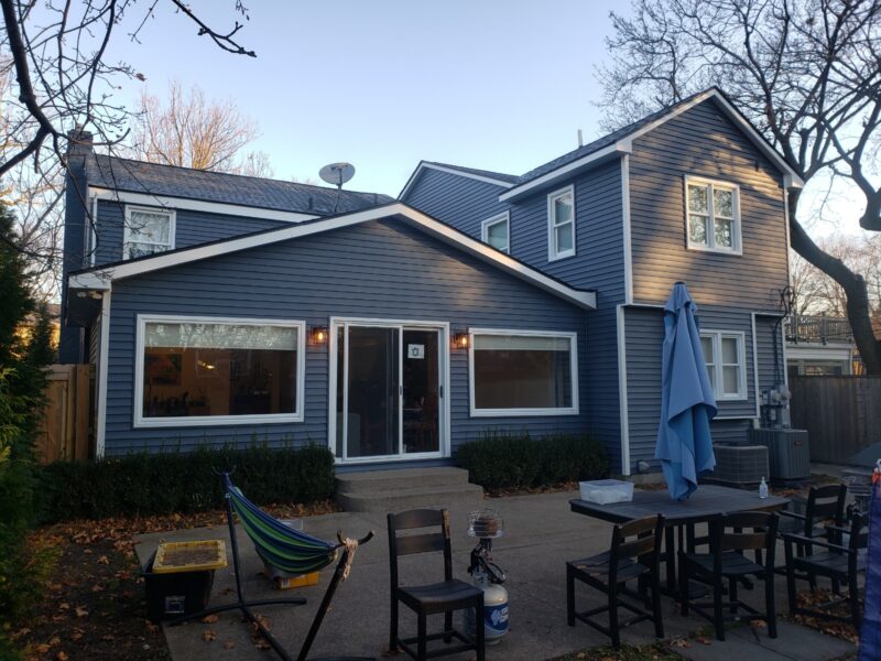 Vinyl siding installation completed in Hazel Park MI