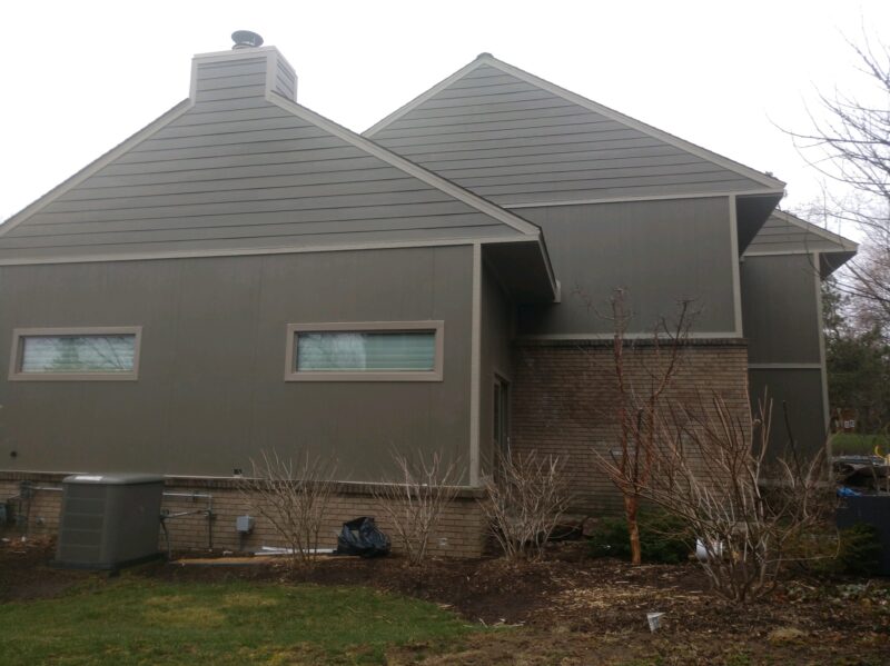 Hardie Board siding installation completed in Hamtramck Michigan