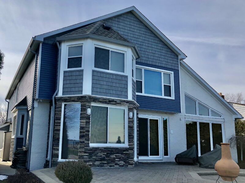 Siding installation completed on a home in Hazel Park MI by 3G Home Exteriors