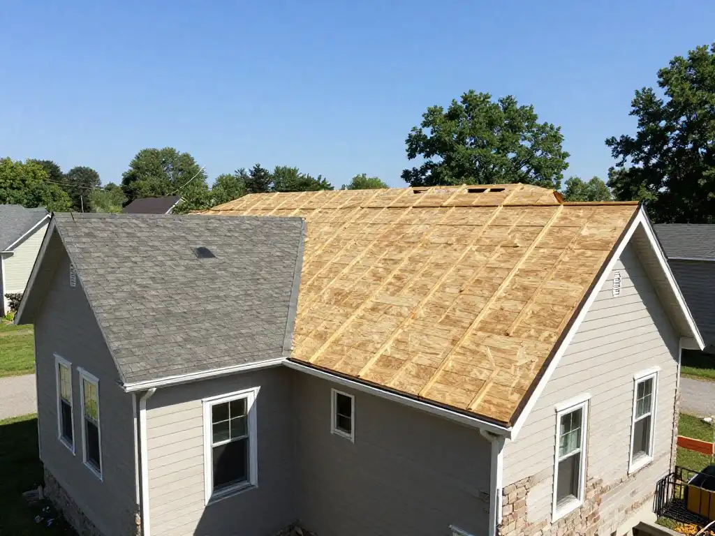 Roof replacement project completed in Fraser MI by 3G Home Exteriors