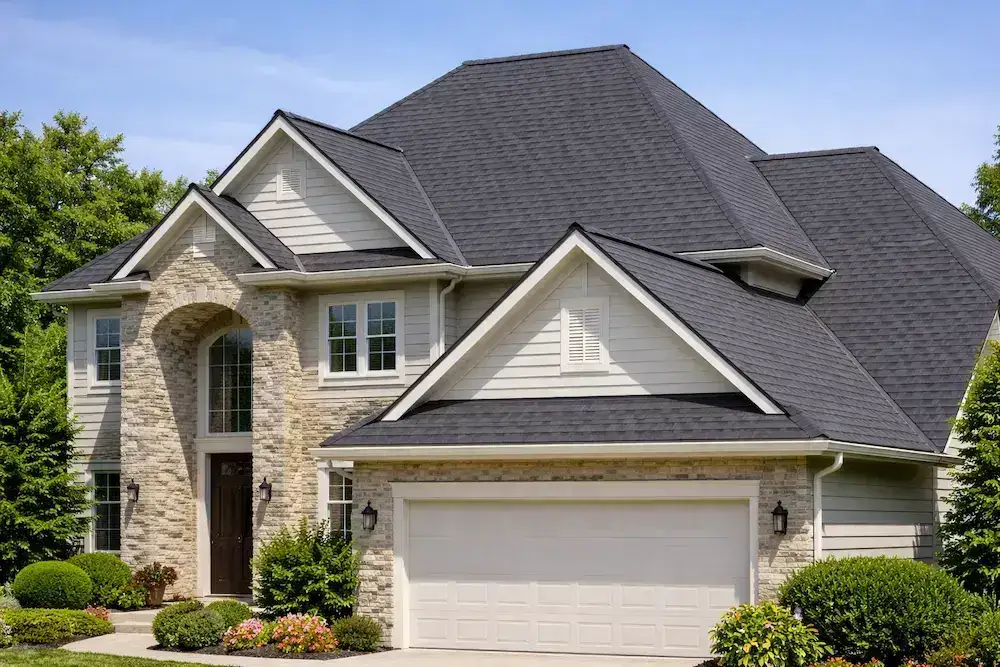 3G Home Exteriors roofing team working in a Dearborn MI residential neighborhood