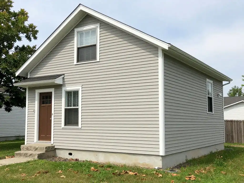 Siding installation completed on a home in Belleville MI by 3G Home Exteriors