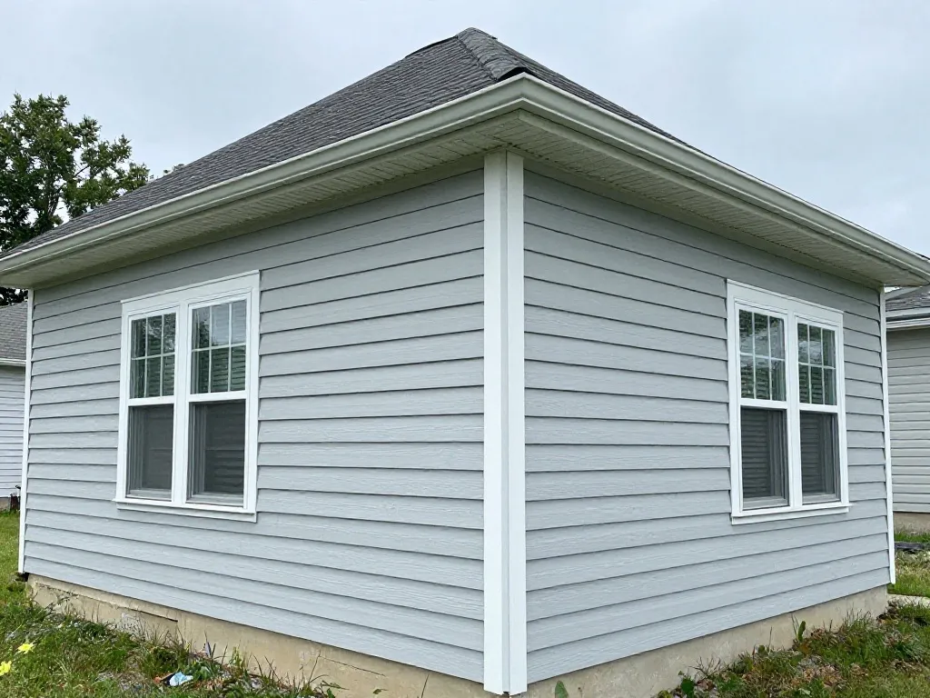 Siding installation completed on a home in Grosse Pointe Park MI by 3G Home Exteriors
