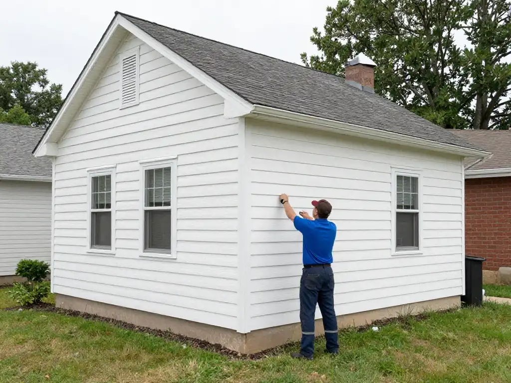 Siding installation completed on a home in Grosse Pointe Woods MI by 3G Home Exteriors
