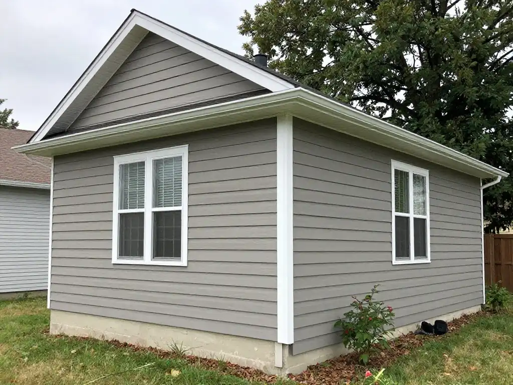Siding installation completed on a home in Madison Heights MI by 3G Home Exteriors