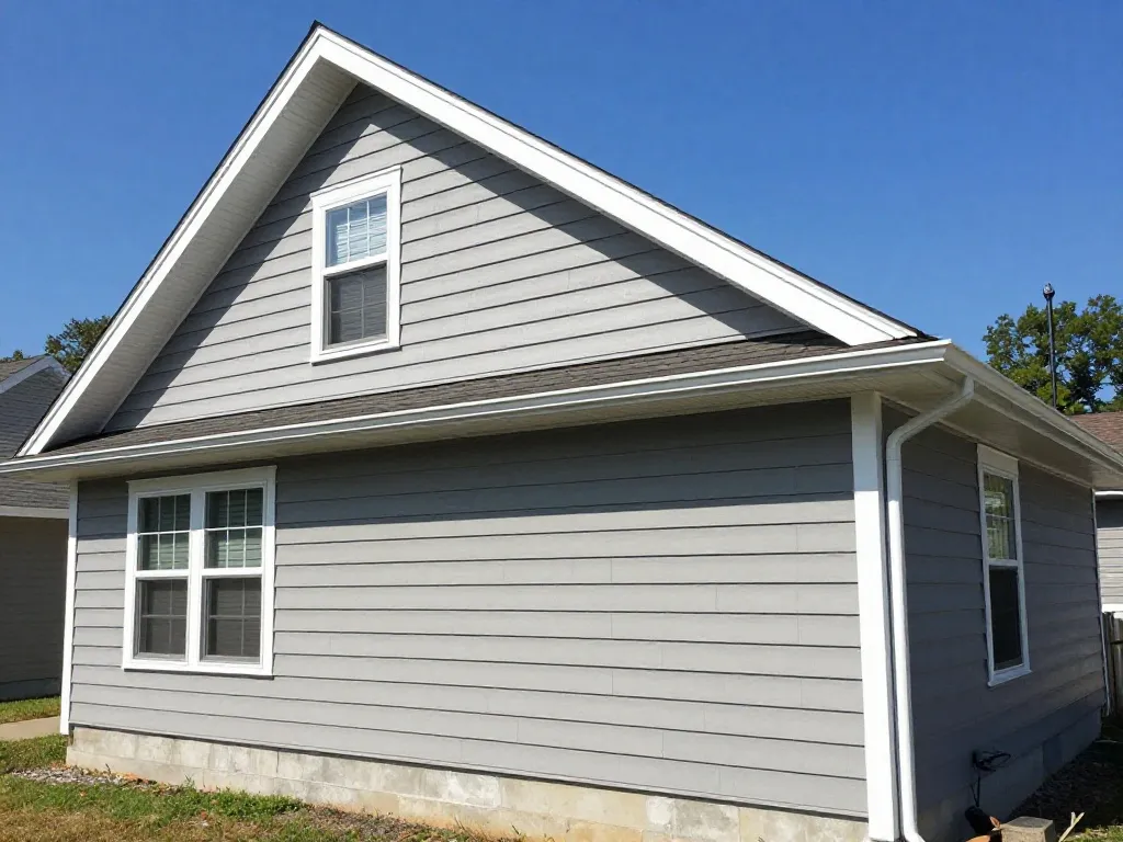 Siding installation completed on a home in Oak Park MI by 3G Home Exteriors
