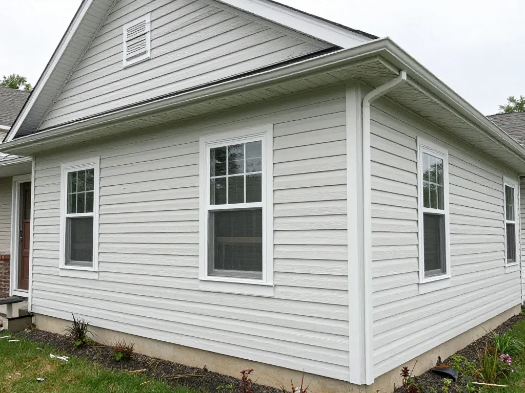 Siding installation completed on a home in Rochester MI by 3G Home Exteriors
