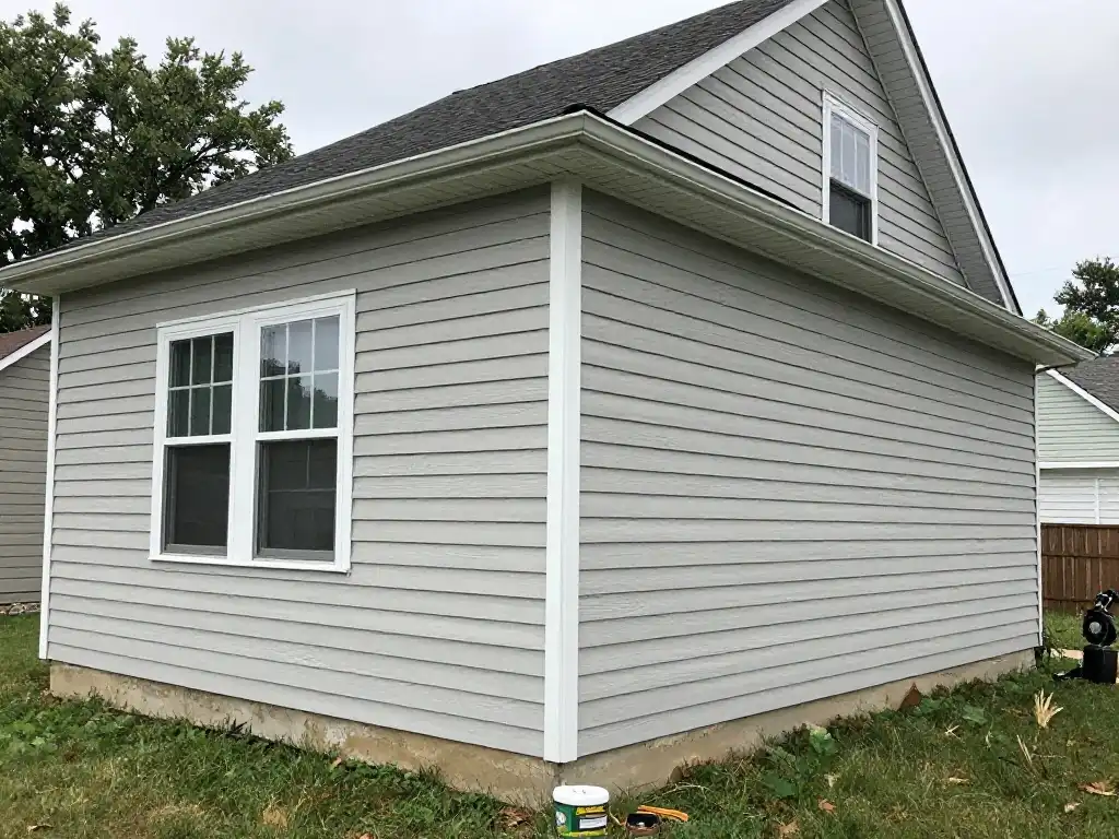 Siding installation completed on a home in Troy MI by 3G Home Exteriors