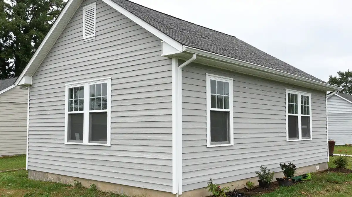 Siding installation completed on a home in Wyandotte MI by 3G Home Exteriors