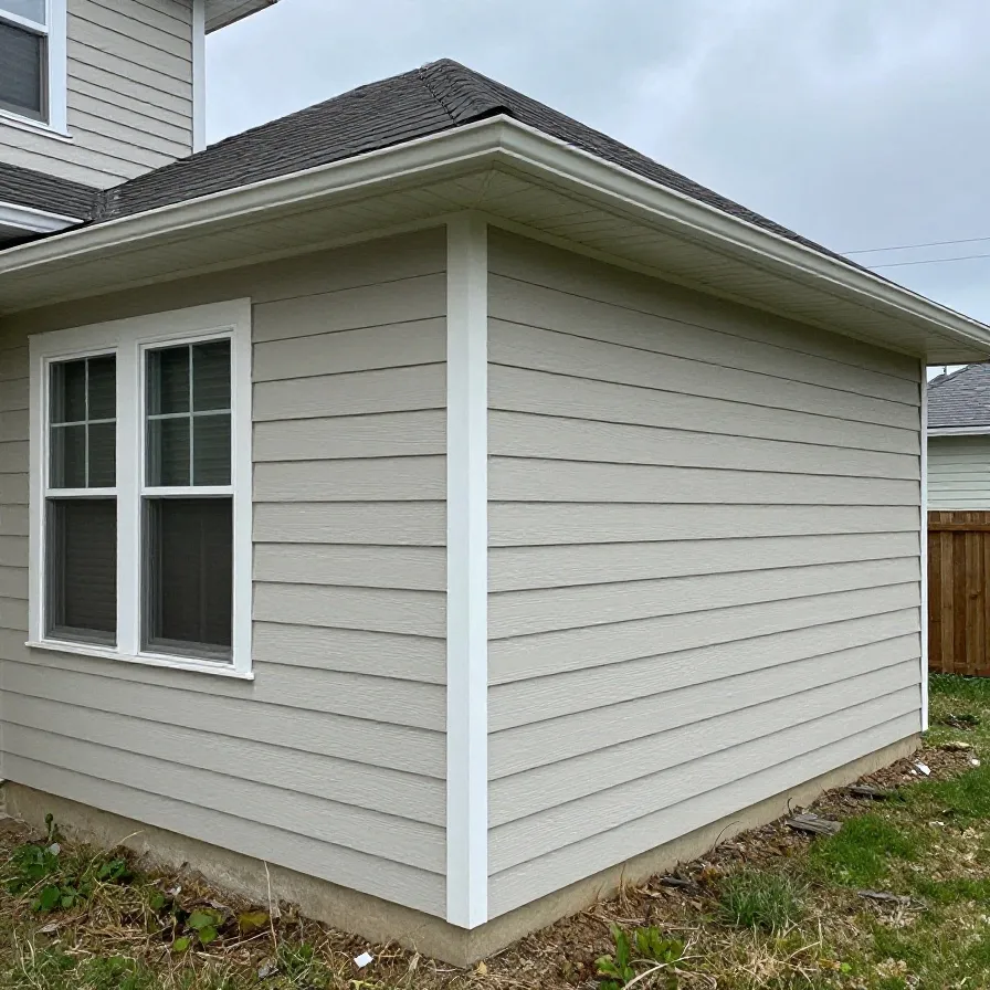 Siding installation completed on a home in Trenton MI by 3G Home Exteriors