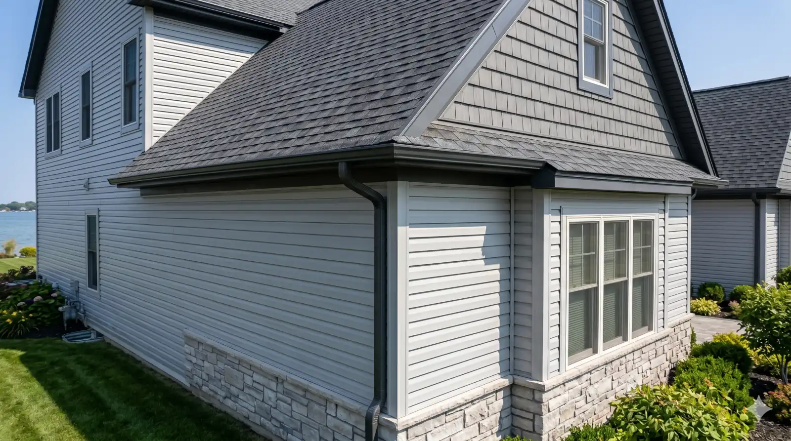 Hardie Board siding installation completed in New Baltimore Michigan