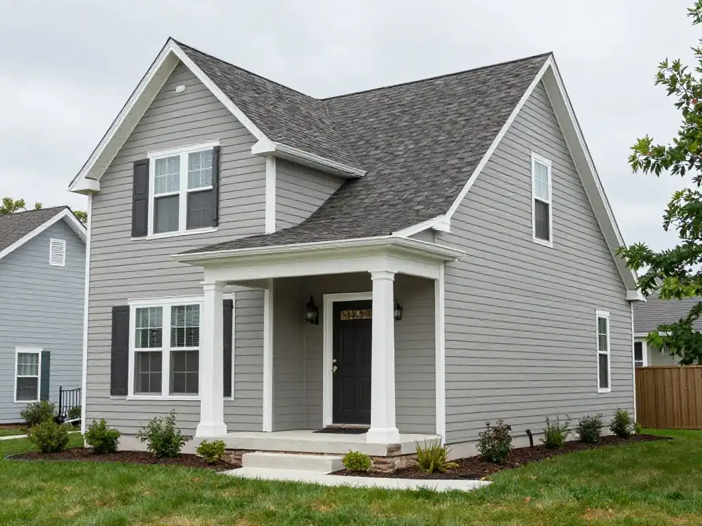 Vinyl siding installation completed in Flat Rock MI