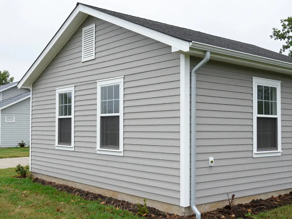Vinyl siding installation completed in Garden City MI