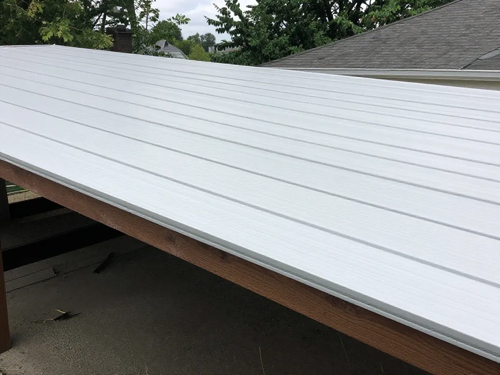 Vinyl siding installation completed in Trenton MI