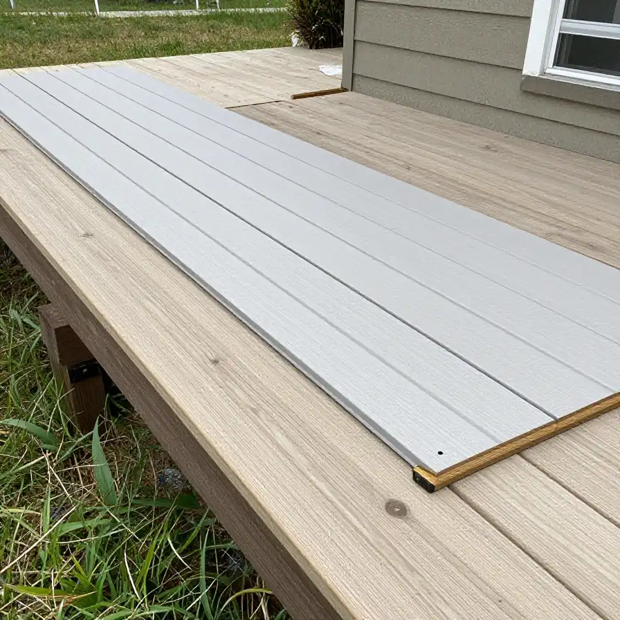 Vinyl siding installation completed in Wyandotte MI