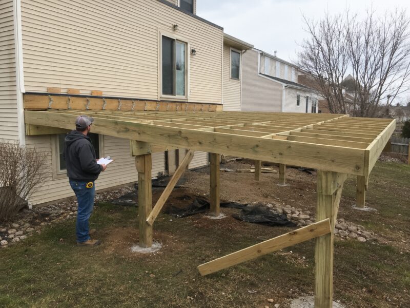 Deck framing and support planning by 3G Home Exteriors
