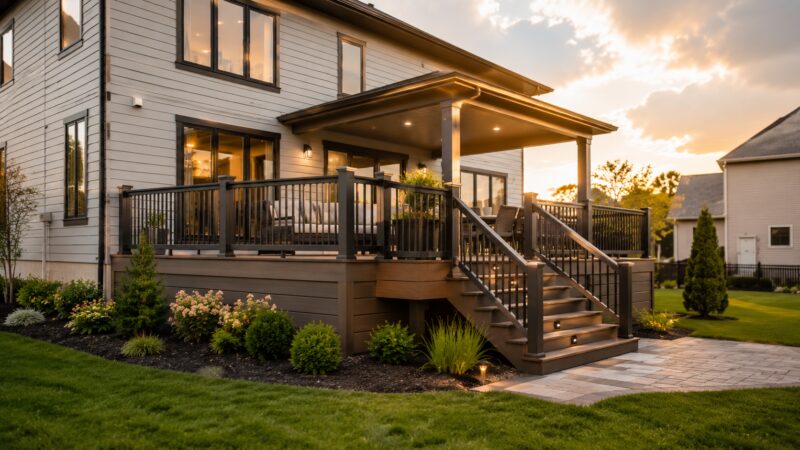 Deck replacement project by 3G Home Exteriors