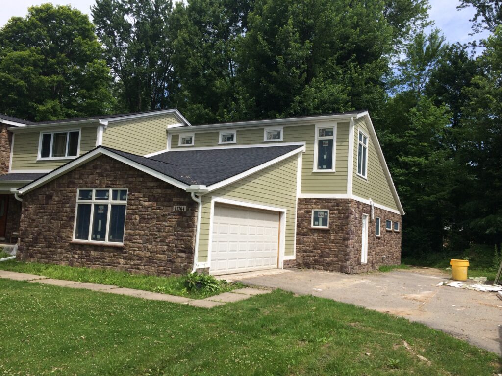 Exterior project finished and cleaned down