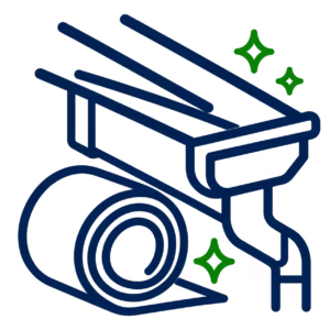 Copper Gutter Coil Icon