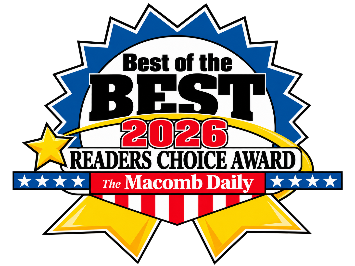 Best of the Best 2026 Readers Choice Award
