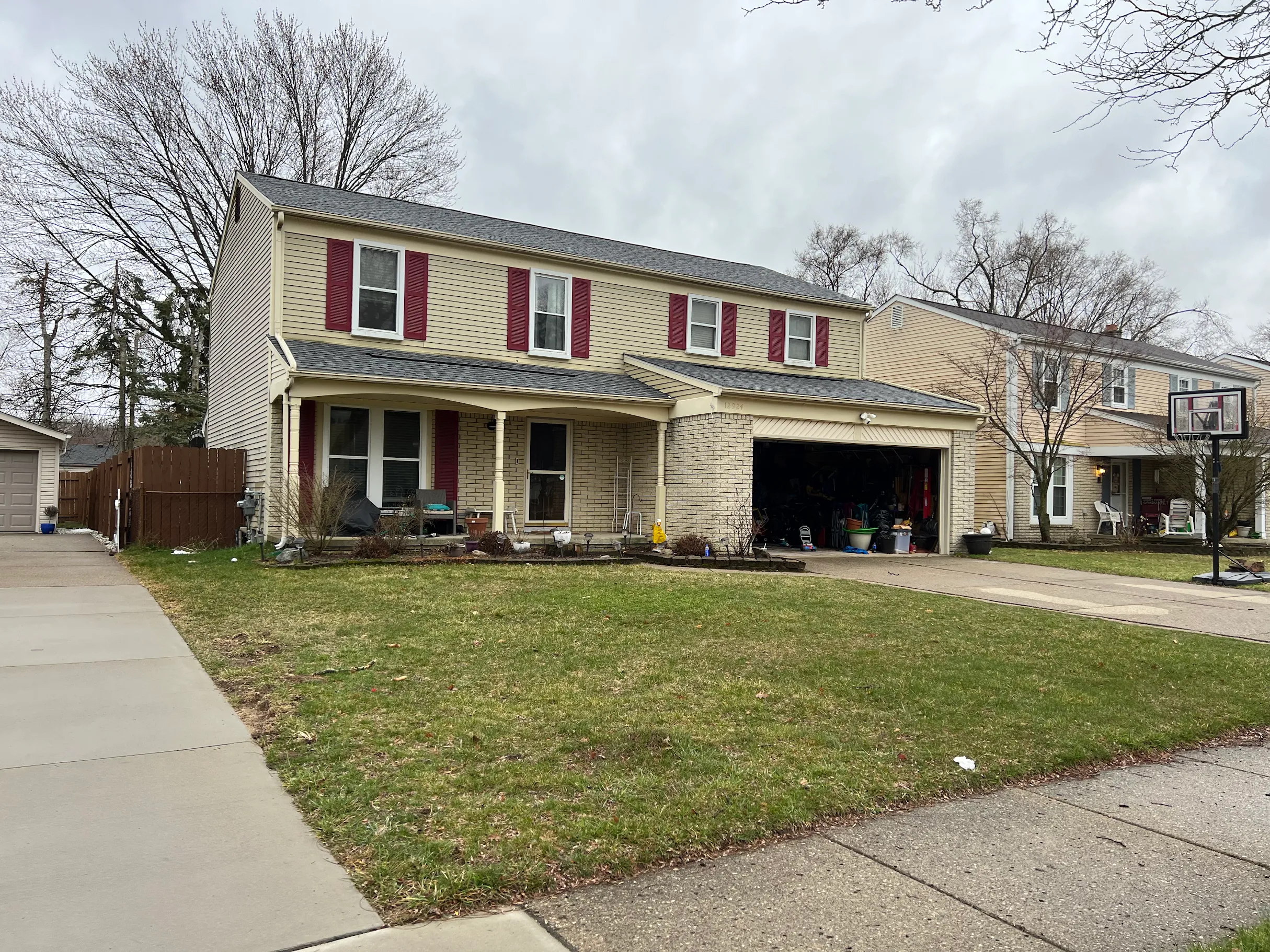 Complete exterior makeover on a Metro Detroit home