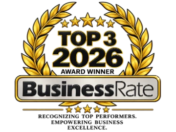 Top 3 2026 BusinessRate Award Winner